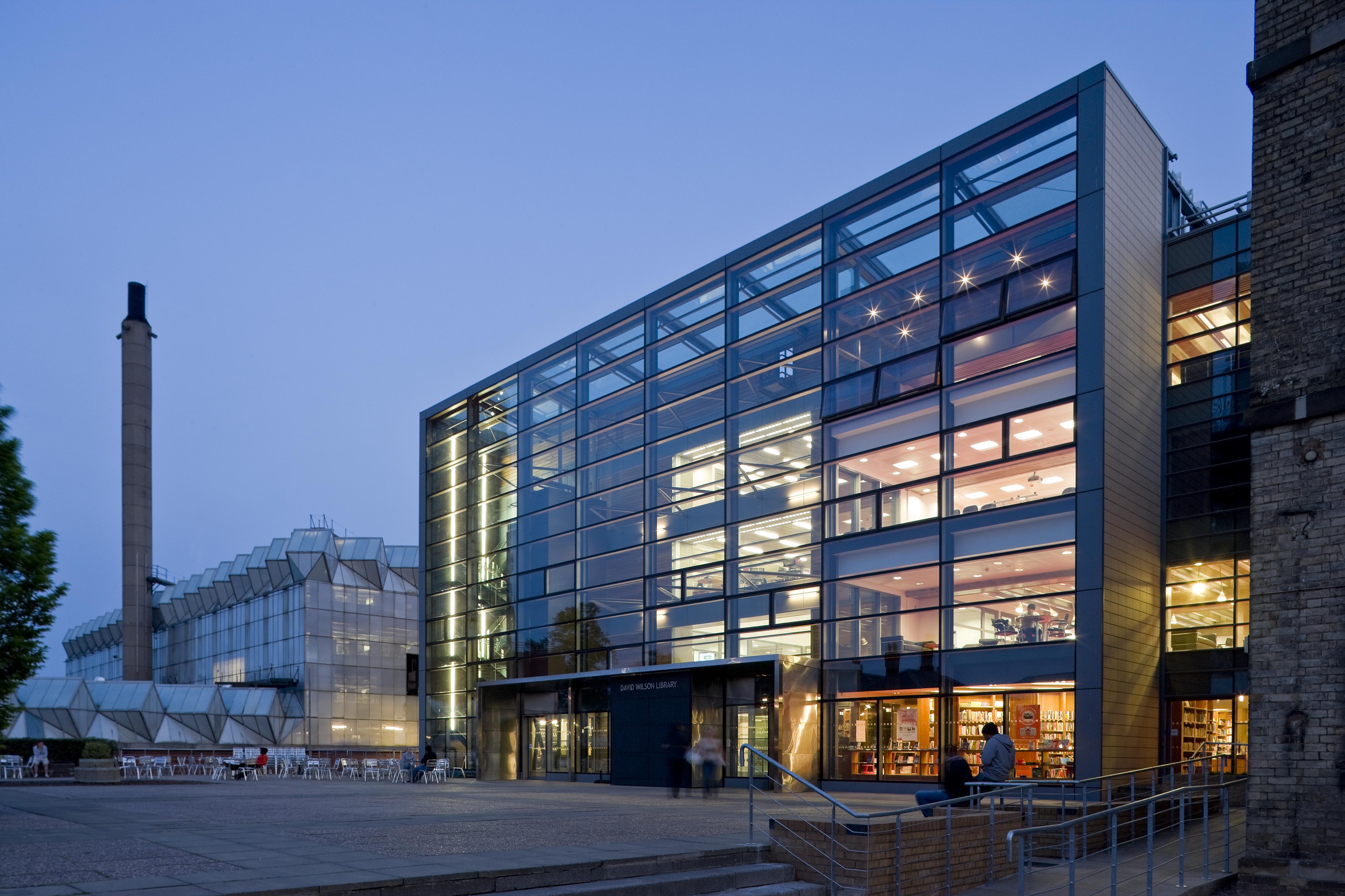 University of Leicester student union and library