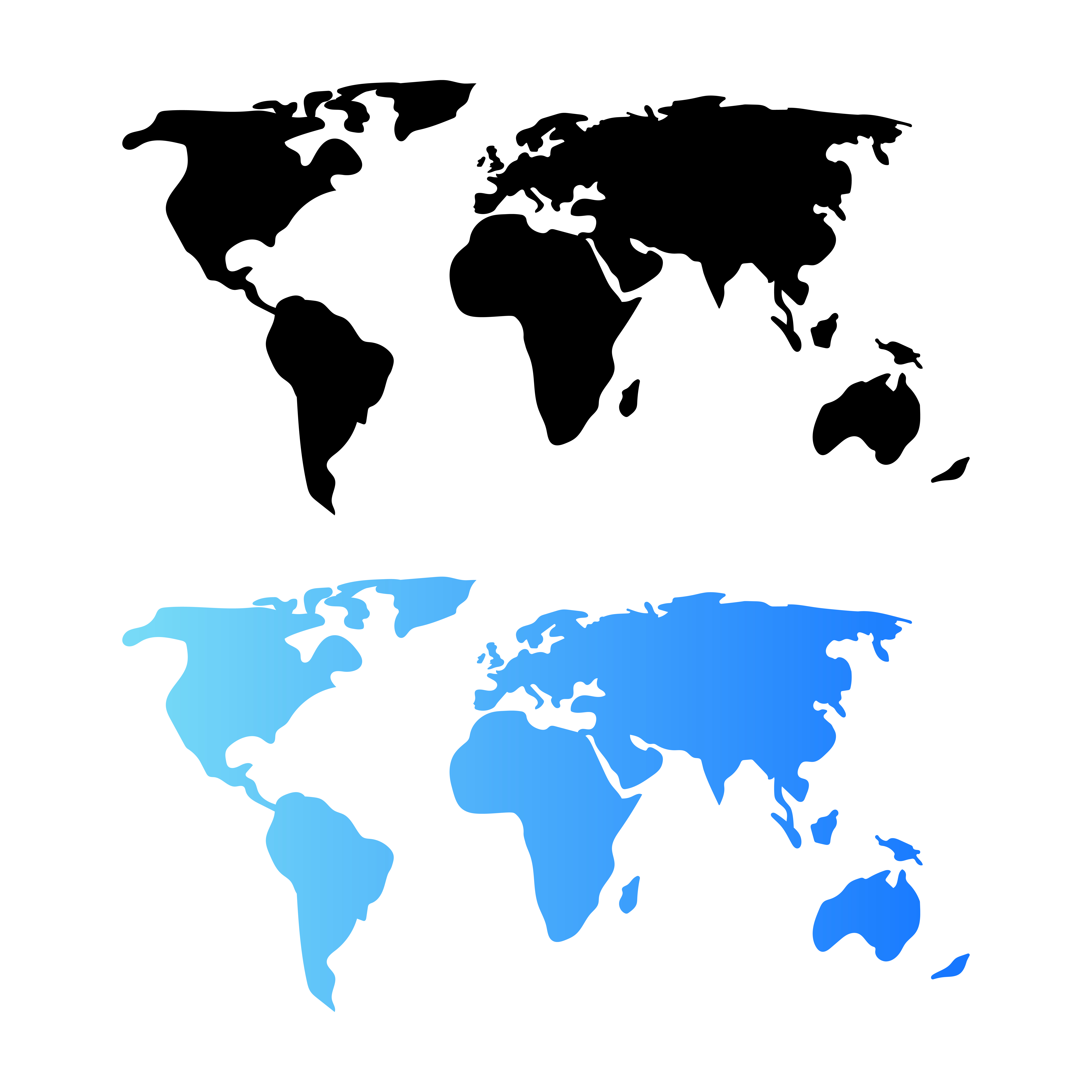 World map showing MBBS destinations